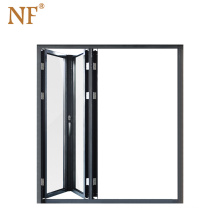 Temporary Aluminium Interior Type:sliding Glass Door Accordion Doors Glass: Double Tempered Glass Aluminium Profile Modern Hotel